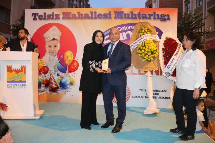 Telsiz Mahalle Muhtar Edanur Menteş 73 evladımızı sünnet ettirdi