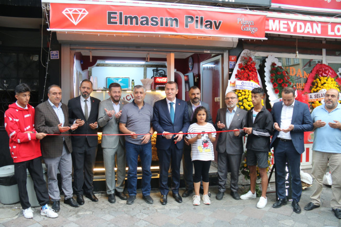 Elmasım Pilavcısı Sümer Mahallesinde dualarla açıldı