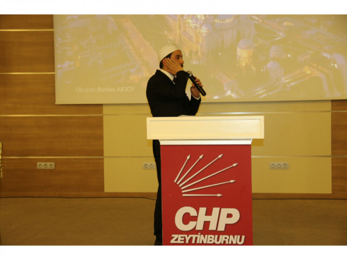 CHP’nin iftarına Zeytinburnu akın etti