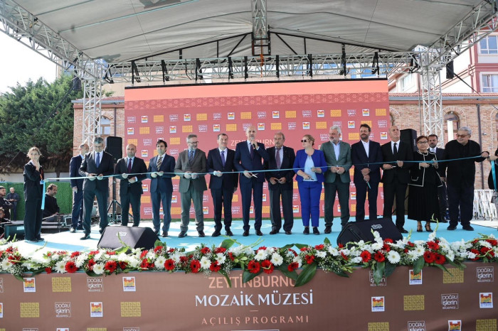 Zeytinburnu Mozaik Müzesi açıldı 