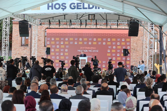 Zeytinburnu Mozaik Müzesi açıldı 