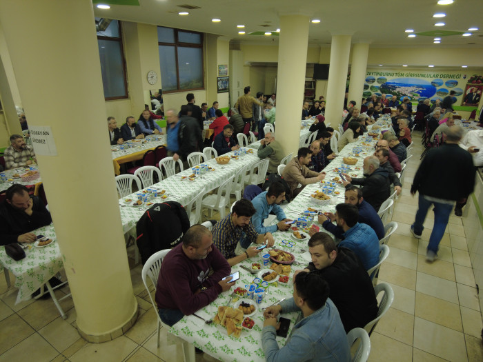 Zeytinburnu’ndaki Tüm Giresunlular İftar Sofrasında buluştu