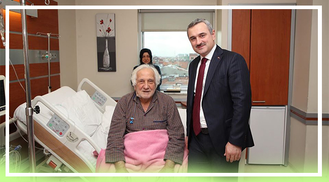 Başkan Şenocak, Yavuz Bahadıroğlu’nu ziyaret etti