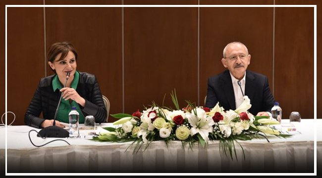 Kılıçdaroğlu ilçe Başkanlarıyla buluştu