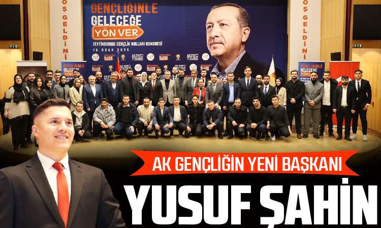 AK Parti Zeytinburnu Gen&ccedil;lik Kollarında Kongre Heyecanı Yaşandı