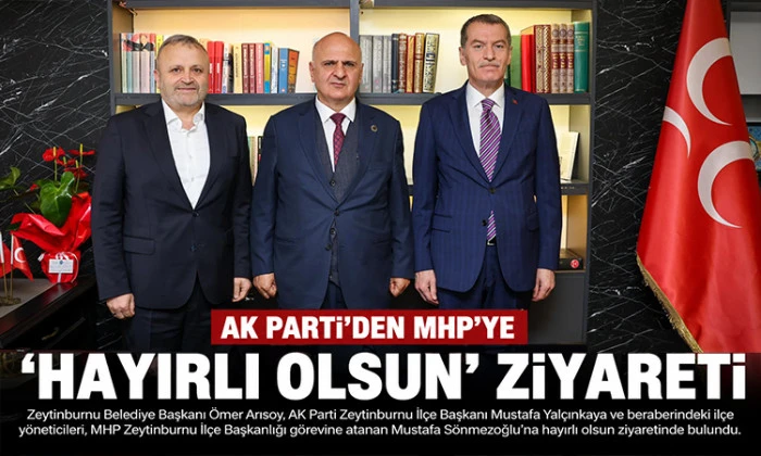 AK Parti'den MHP'ye 'Hayırlı Olsun' Ziyareti