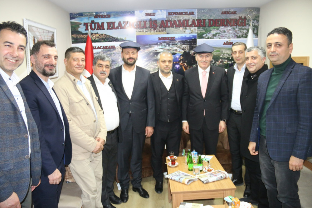 Başkan Arısoy Elazığlılar Derneğini ziyaret etti