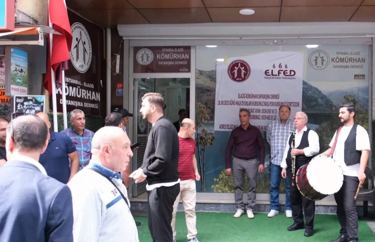 Elazığ Kömürhan Dayanışma Derneği’nden Halk Oyunları Kursu