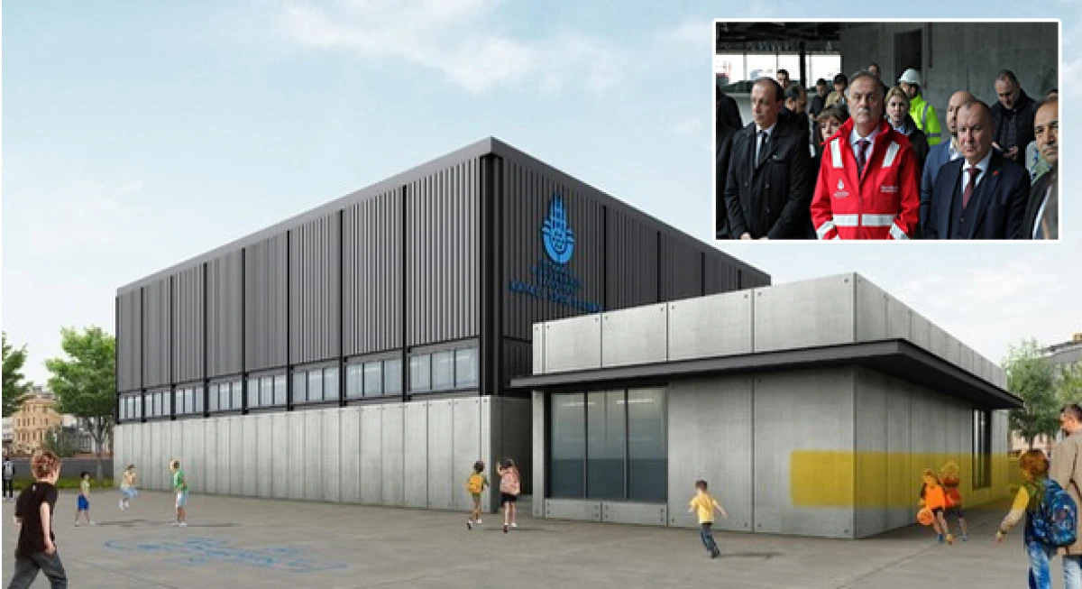 İBB’den Merkezefendi İmam Hatip Lisesine Engelsiz Spor Tesisi