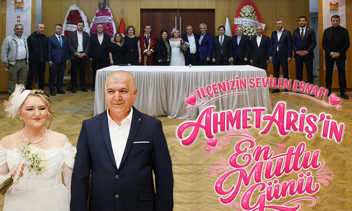 İl&ccedil;emizin Sevilen Esnafı Ahmet Ariş&rsquo;in En Mutlu G&uuml;n&uuml;