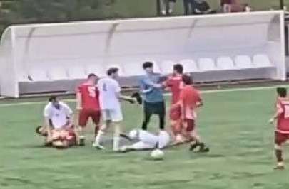 Yıldızspor maçında olaylar çıktı