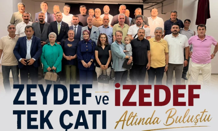 ZEYDEF VE İZEDEF YENİDEN TEK &Ccedil;ATI ALTINDA BİRLEŞTİ