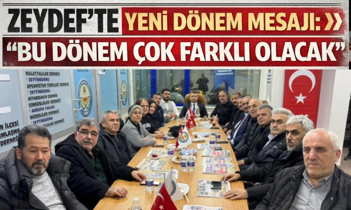 ZEYDEF&rsquo;TE YENİ D&Ouml;NEM MESAJI: &ldquo;BU D&Ouml;NEM &Ccedil;OK FARKLI OLACAK&rdquo;