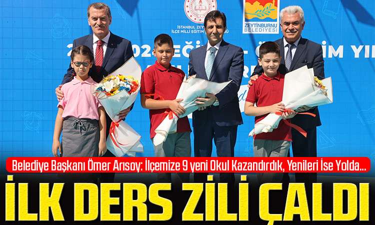 Zeytinburnu Belediye Başkanı Ömer Arısoy: “İlçemize 9 yeni Okul Kazandırdık, Yenileri İse Yolda…”