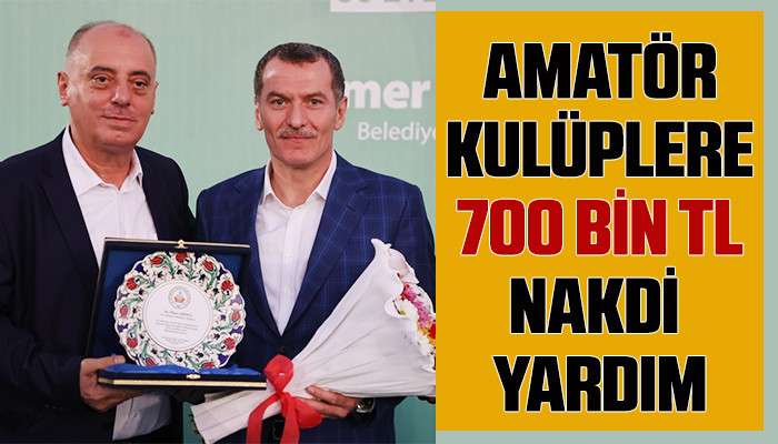 Zeytinburnu Belediyesi’nden Amatör Futbol Kulüplerine Nakdi Destek