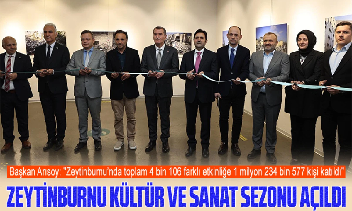 Zeytinburnu Kültür ve Sanat Sezonu Açıldı