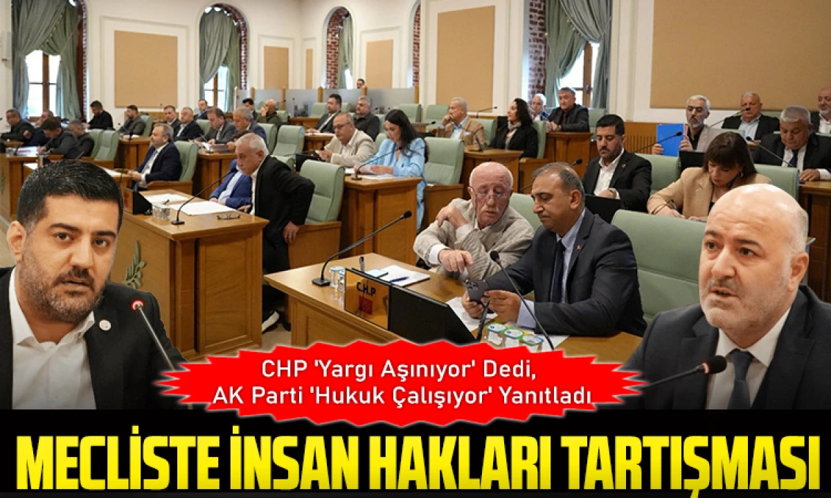 Zeytinburnu Meclisi'nde İnsan Hakları Günü Gerginliği