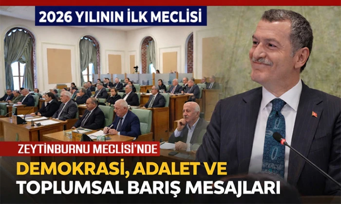 Zeytinburnu Meclisi&rsquo;nde yeni yıl mesajları ve sert &ccedil;ıkışlar