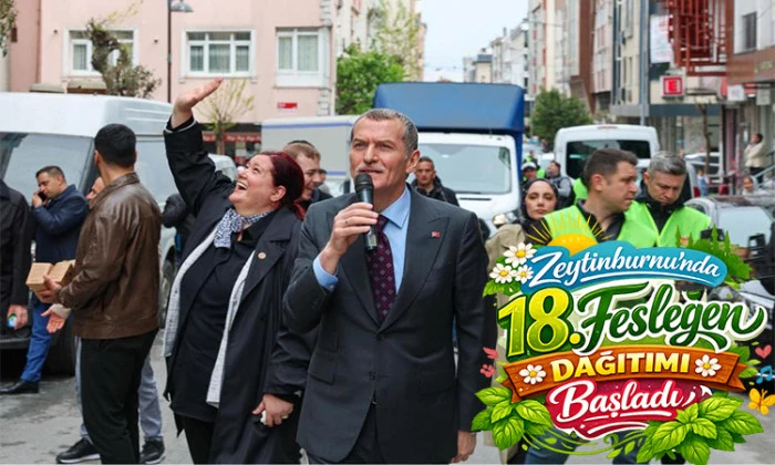 Zeytinburnu&rsquo;nda 18. Fesleğen Dağıtımı Başladı