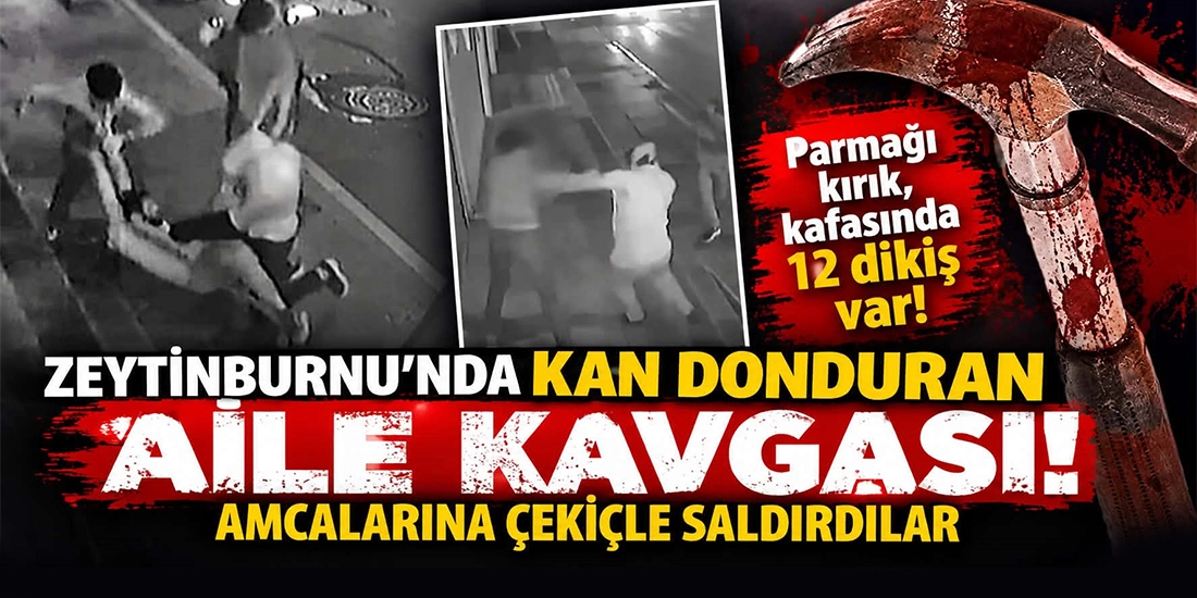 Zeytinburnu'nda Alacak Kavgası Kanlı Bitti: Amcaya &Ccedil;eki&ccedil;li Saldırı 