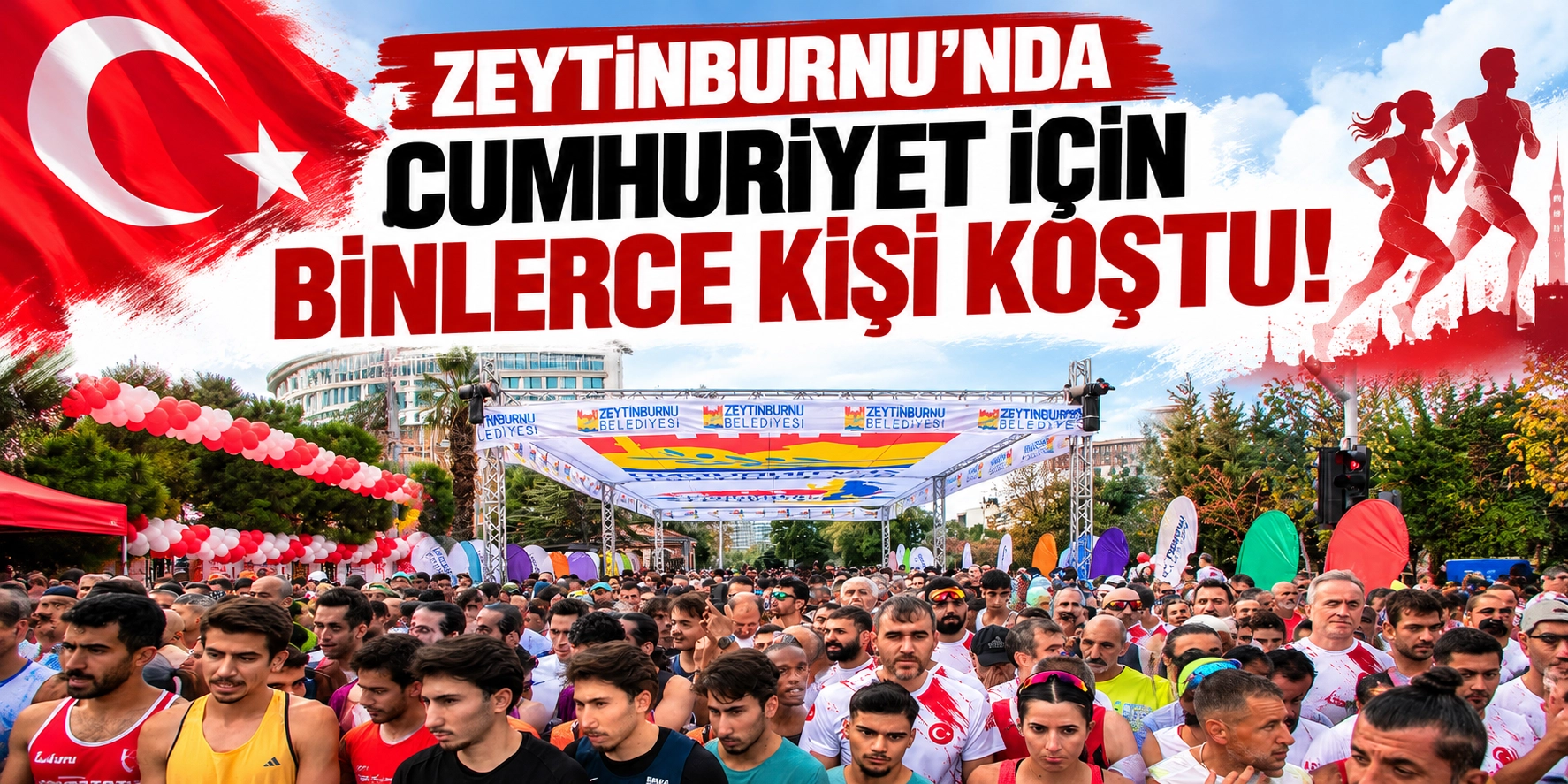 ZEYTİNBURNU&rsquo;NDA CUMHURİYET İ&Ccedil;İN KOŞTULAR