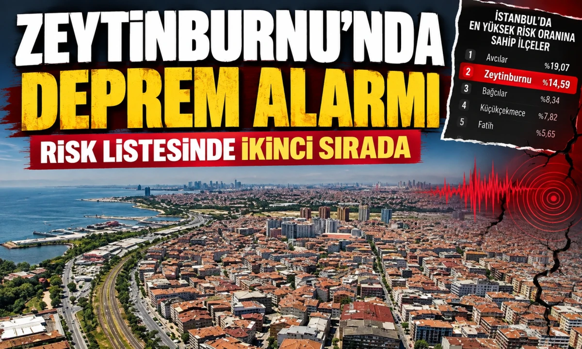 ZEYTİNBURNU&rsquo;NDA DEPREM ALARMI: RİSK LİSTESİNDE İKİNCİ SIRADA