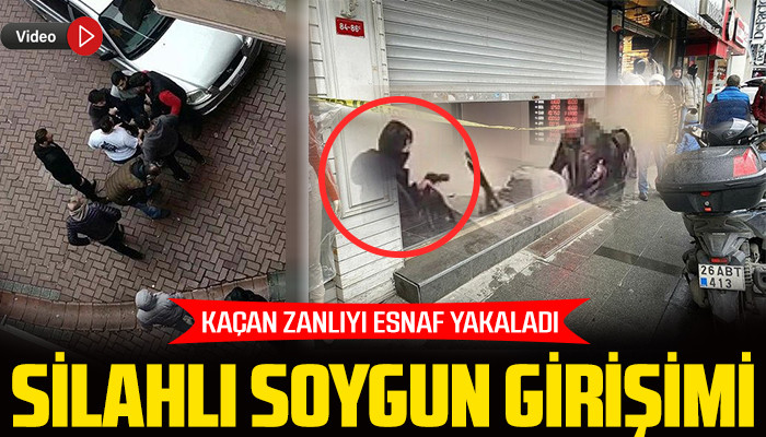 Zeytinburnu'nda Döviz bürosuna silahlı soygun girişimi
