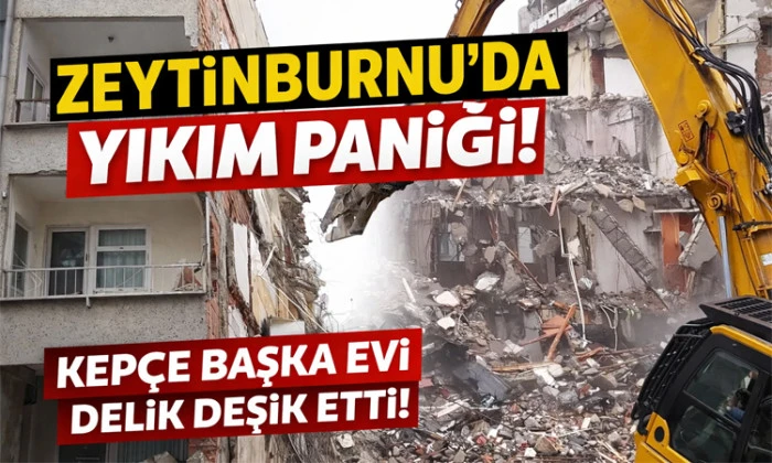  Zeytinburnu&rsquo;nda Kentsel D&ouml;n&uuml;ş&uuml;m yıkımı paniğe neden oldu