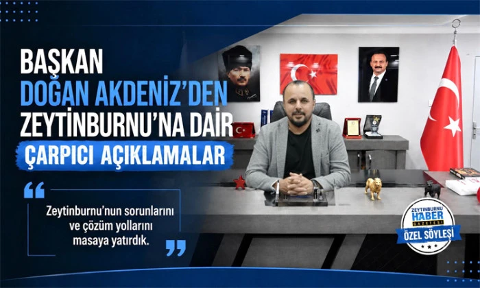 &ldquo;ZEYTİNBURNU&rsquo;NU T&Uuml;RKİYE&rsquo;NİN DEĞİL, D&Uuml;NYANIN &Ouml;RNEK İL&Ccedil;ELERİNDEN BİRİ YAPABİLİRİZ&rdquo;